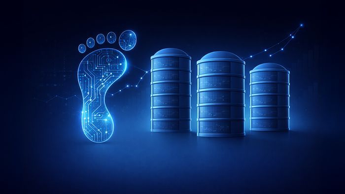 Hintergrundbild zum Thema Footprints & Datensilos: Datenwege zum PCF