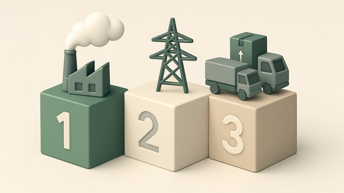 Hintergrundbild zum Thema Was sind die GHG Scopes?