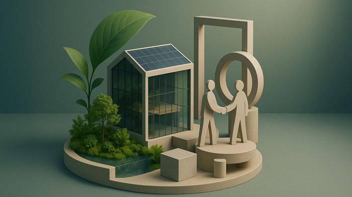 Hintergrundbild zum Thema ESG im Unternehmen